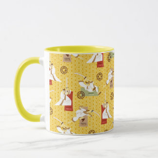 Mug Samurai Jack Sword Poses Character Art Pattern