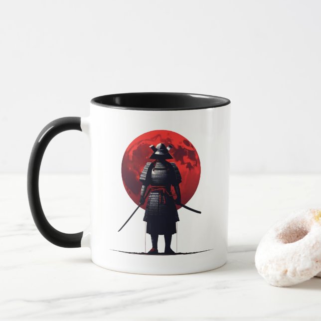 Mug Samurai japonais (Avec donut)
