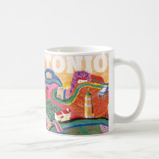Mug San Antonio Soundscape - un hommage à Hockney