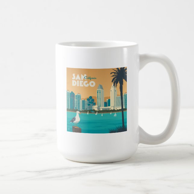 Mug San Diego, Californie (Droite)