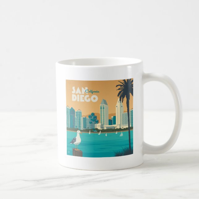 Mug San Diego, Californie (Droite)