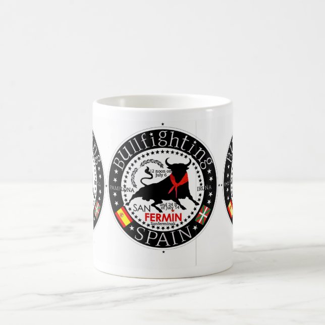 MUG SAN FERMIN SPAIN BULLFIGHTING (Centre)