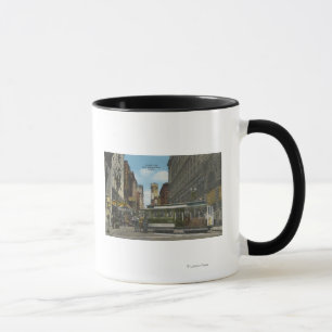 Mug San Francisco, CACable Car Turnaround View