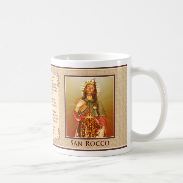 Mug San Rocco - Italien - preghiera tazza (Droite)