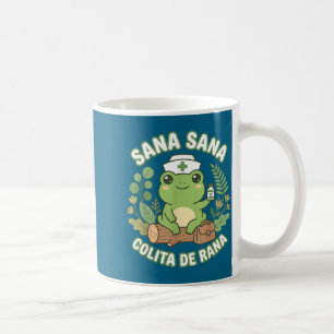 Mug Sana Sana Colita De Rana Grenouille infirmière mex