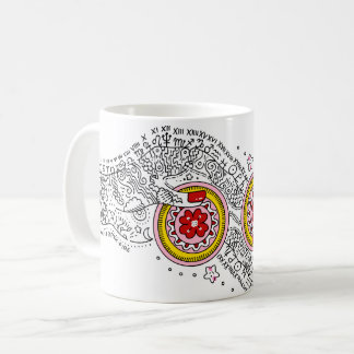Mug Sana Tarot - Two of Pentacles