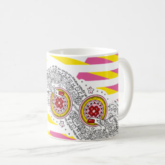 Mug Sana Tarot - Two of Pentacles
