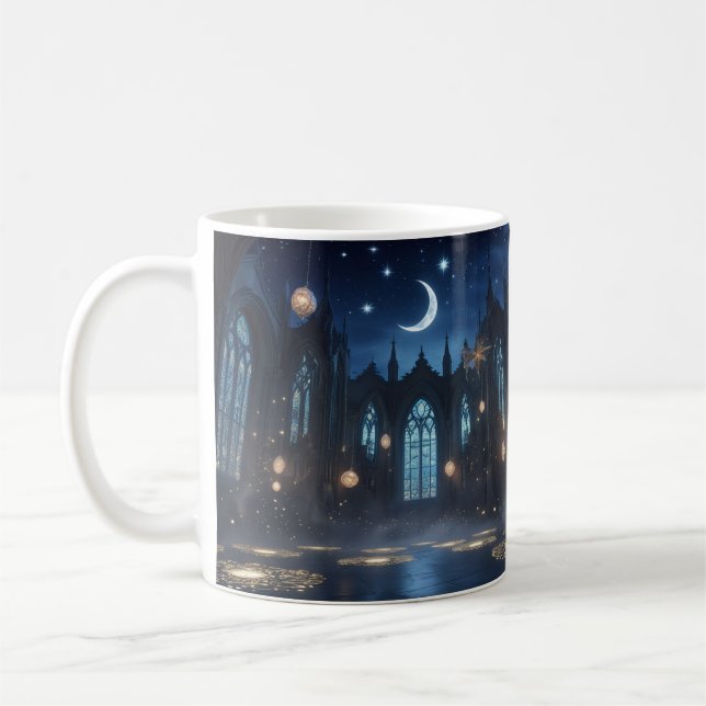 Mug Sanctuaire Gothique Céleste - Une Nuit Mystique (Gauche)