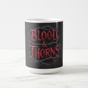 Mug Sang et épines Conception gothique - Sombre et Edg