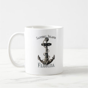 Mug Sanibel Island Floride Vacances Ancre nautique Sa
