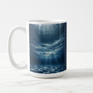 Mug Sans temps - Citation esthétique des eaux profonde