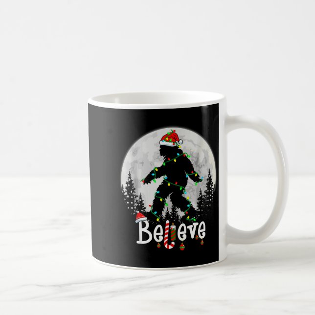 Mug Santa Bigfoot Christmas Sasquatch Believe Xmas Men (Droite)