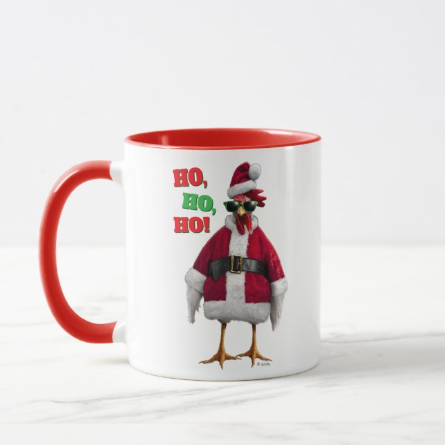 Mug Santa Chicken (Gauche)