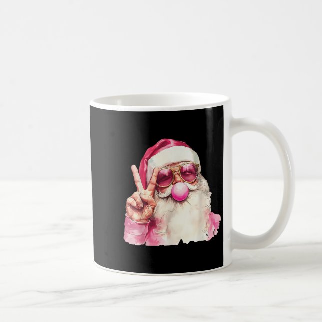 Mug Santa Claus Blowing Bubble Gum Nk Sungles Christma (Droite)