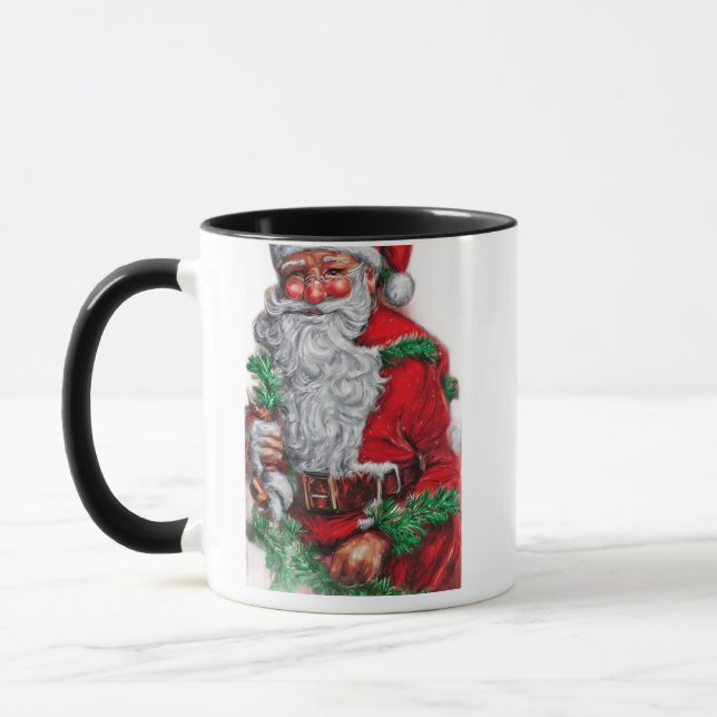 Mug Santa Claus Classic Mug, 11 oz (Gauche)