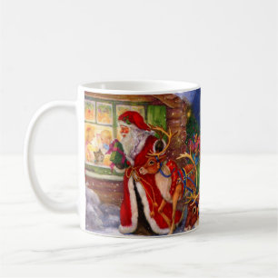 Mug Santa claus et rudolph