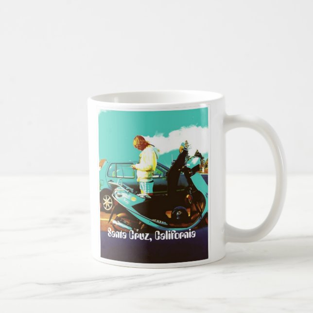 Mug Santa Cruz, la Californie (Droite)