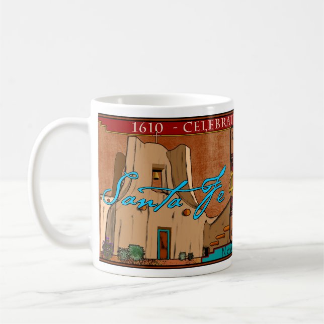 Mug Santa Fe - Quadricentennial (Gauche)