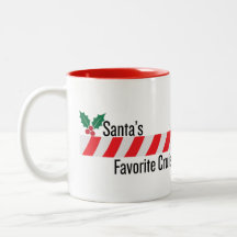 Mug "Santa's Lieblingskreuzer"