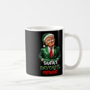 Mug Santas Président favori Funny Père Noël Trump 2024