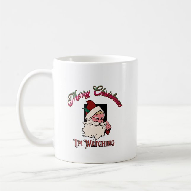 Mug Santas regarde (Gauche)