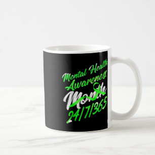 Mug Santé mentale S Mois de sensibilisation Chemise Gr