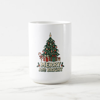 Mug Sapin de Noël Merry and Bright