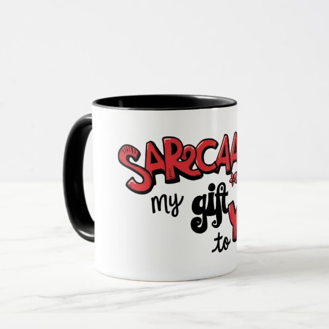 Mug Sarcasm Is My Venin to You Card (Devant gauche)