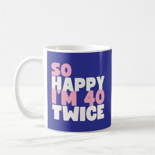 Mug Sarcastique 80 Ans B Jour Amusant 80e Anniversaire