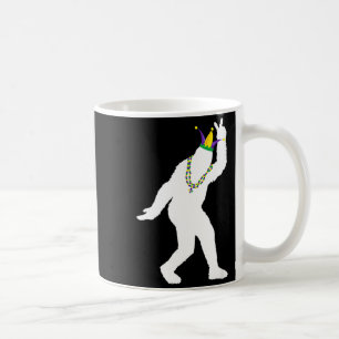 Mug Sasquatch masquerade mardi gras bigfoot croyant