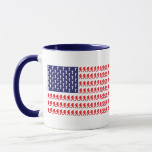 Mug Sasquatch patriotique