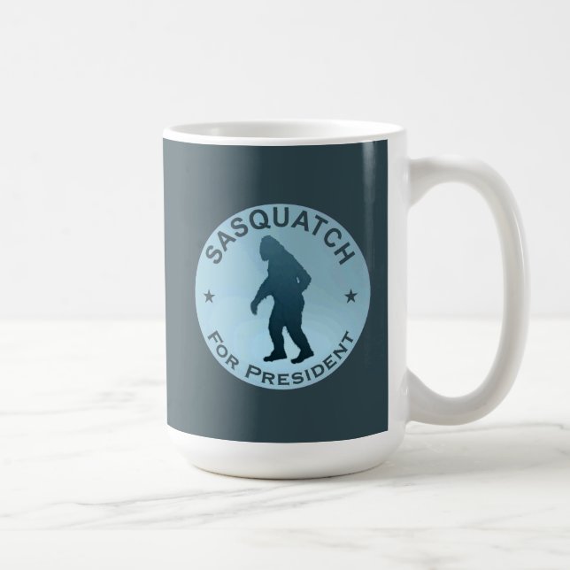 Mug Sasquatch pour président (Droite)