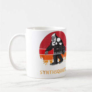 Mug Sasquatch Synthesizer Dj Mixer Synth Synthsquatch