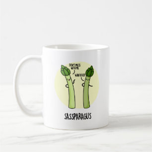 Mug Sassparagus Funny Asparagus Vegetable Pun