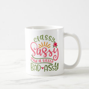 Mug Sassy Et Une Petite Fille Sassy Sassy