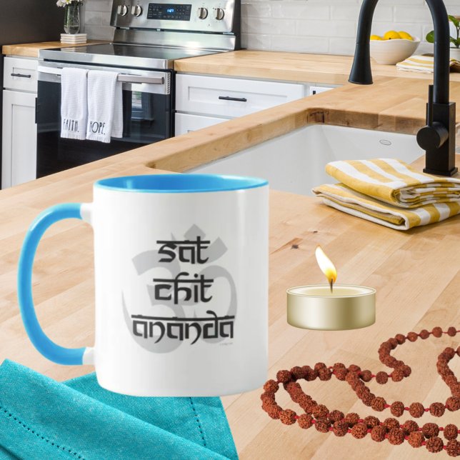 Mug Sat Chit Ananda Mantra Om (Créateur téléchargé)