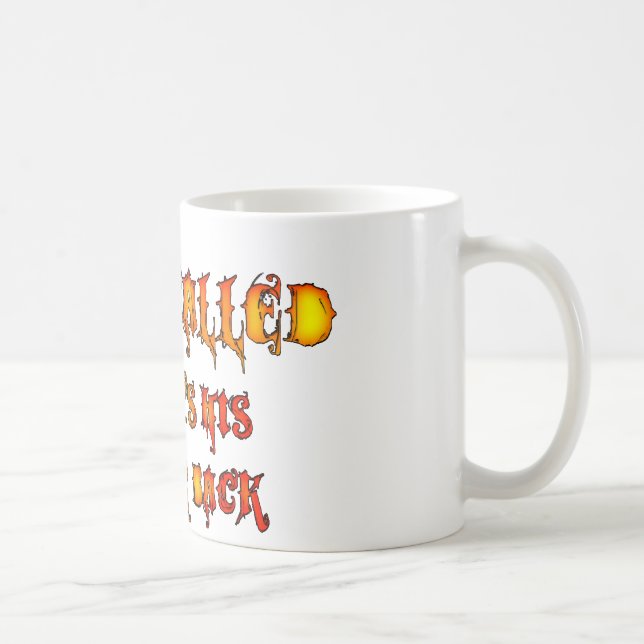 Mug Satan appelé vague de chaleur 2011 (Droite)