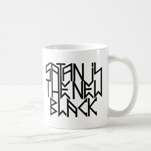Mug Satan est le nouveau noir No.3 (le noir) (Droite)