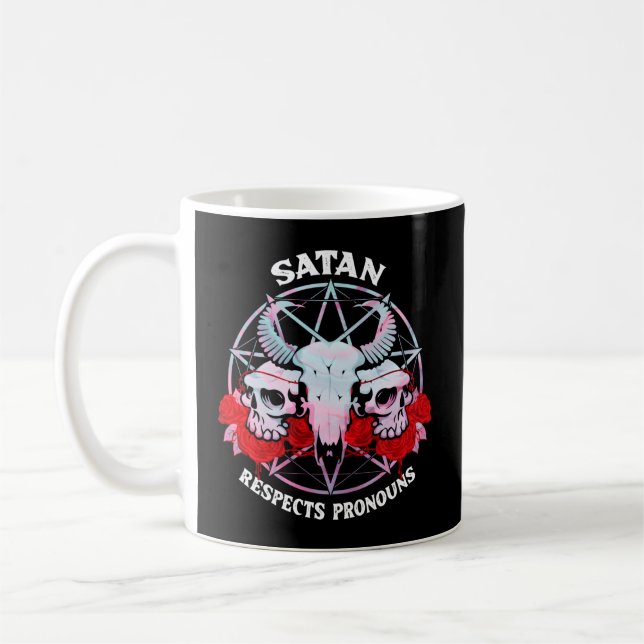 Mug Satan Respects Pronoon (Gauche)