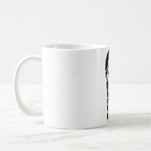 Mug Satanic Goth Punk fille diable Déplaisant Pentagra