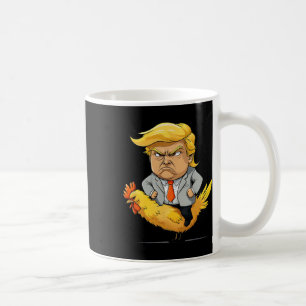 Mug Satire de Jockey de Poulet Trump - Humo Politique 