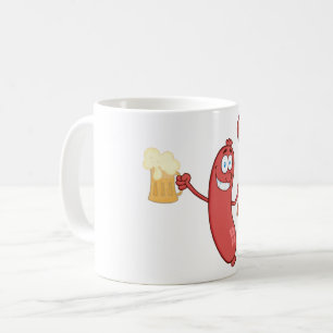 Mug Saucisses Et Bière