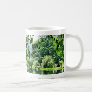 Mug Saule pleureur dans la brume