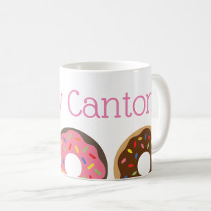 Mug Saupoudrer la boue personnalisée Donut