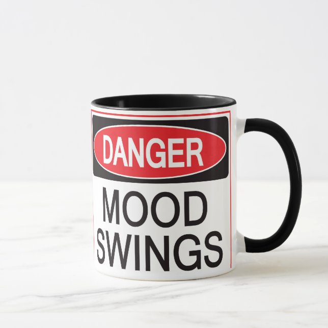 Mug saute de humeur de danger (Droite)