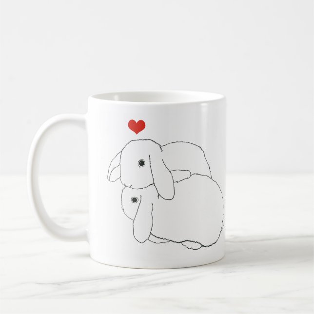 Mug Sauter Bunnies Musique (Gauche)