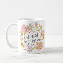 Mug Sauvé par la grâce - Éphésiens 2:8