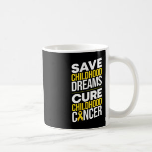 Mug Sauver les rêves d'enfance guérir le Ruban Cancer 