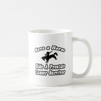 Mug Sauvez Cheval, Ride Cancer de la prostate Survivan