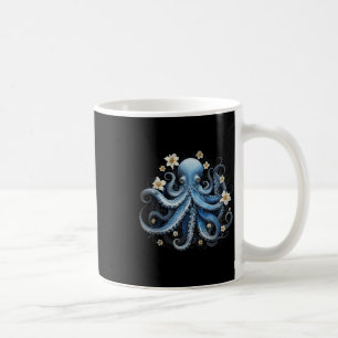 Mug Sauvez Kraken Blue Octopus Squid Sea Live Sauvez O